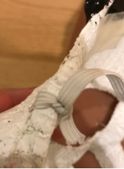 Step Ten: Attaching Elastic