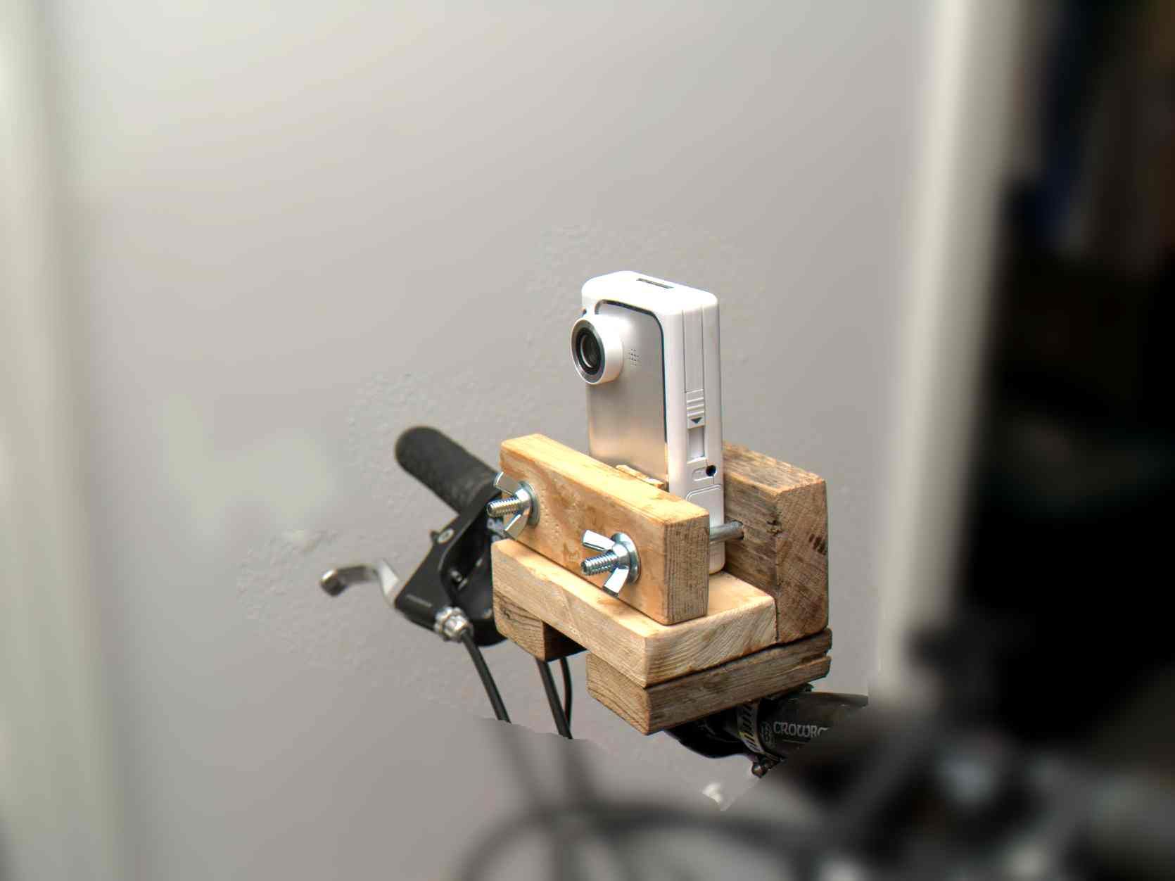 Bike Mount for Pure Digital / Flip Vid Cam