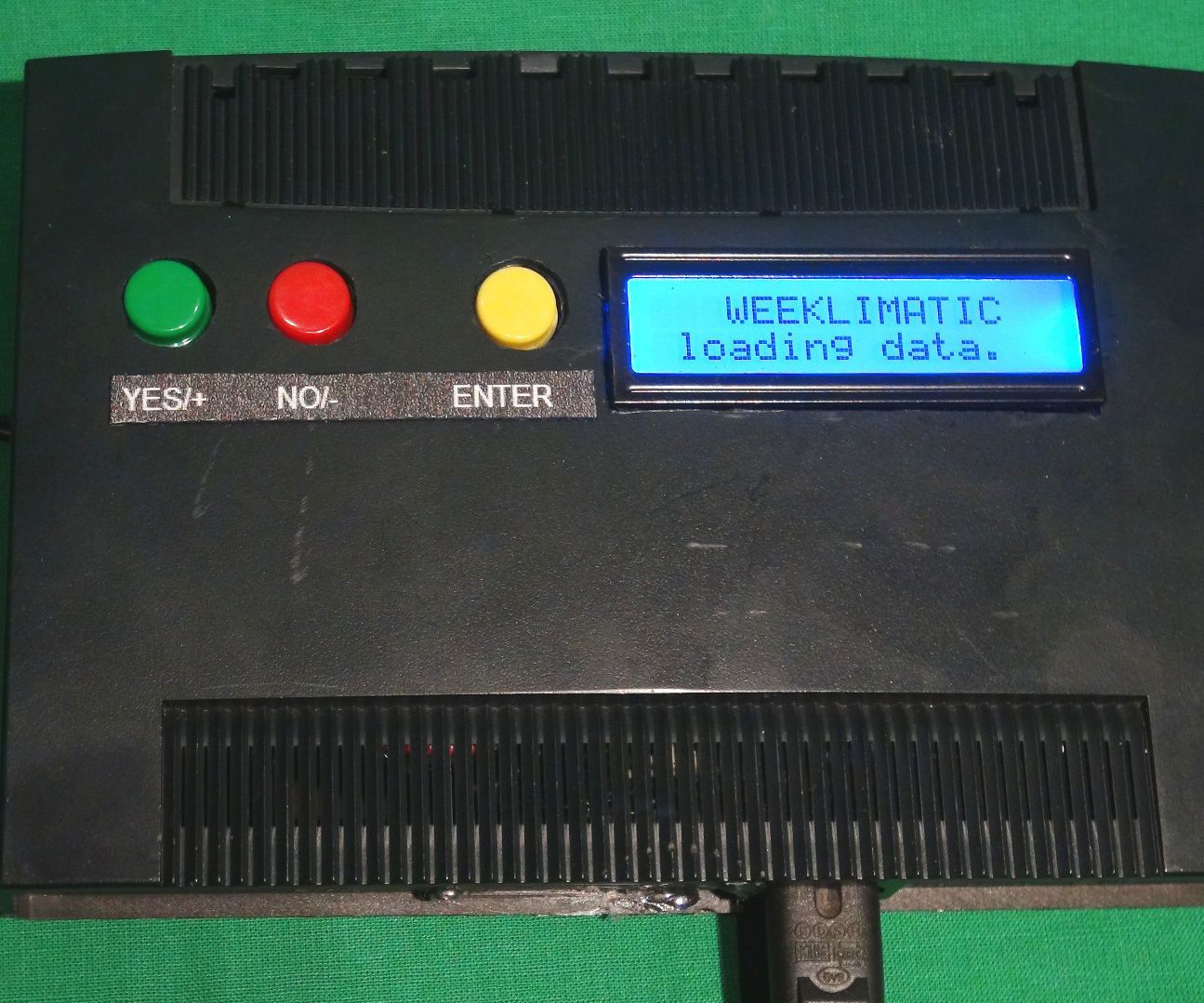 WEEKLIMATIC Arduino Programmable Thermostat