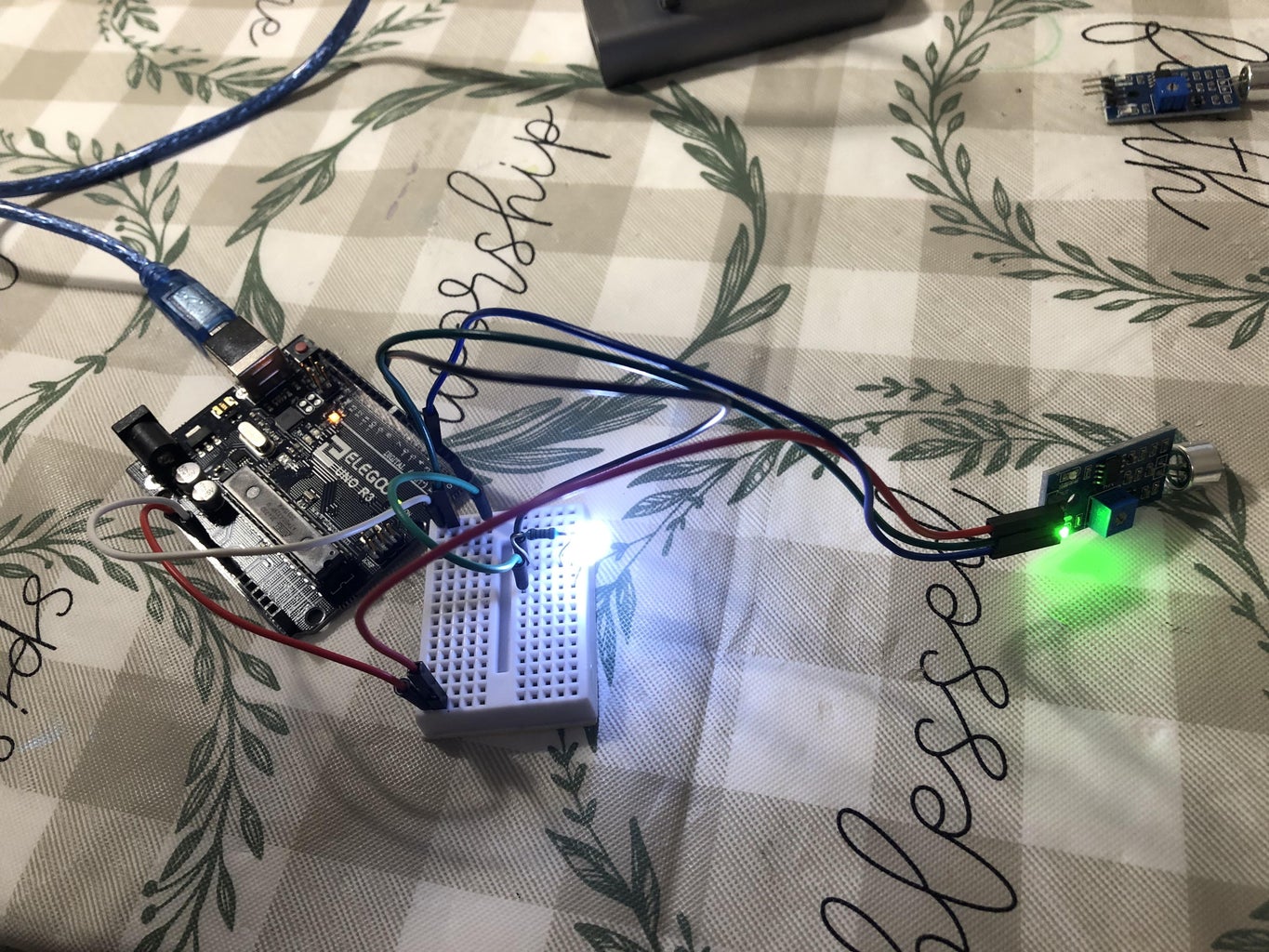 Sound Sensor to Led (Arduino) - Instructables