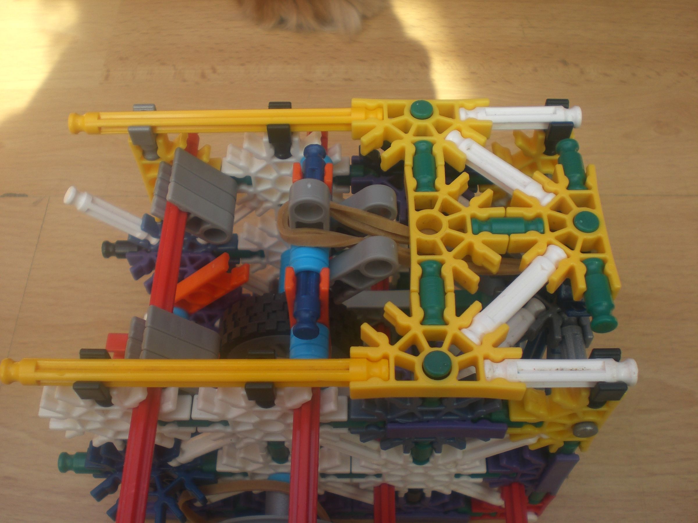 Knex Automatic Card Shuffler 15 Steps Instructables