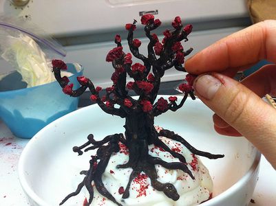 Chocolate Raspberry Tree