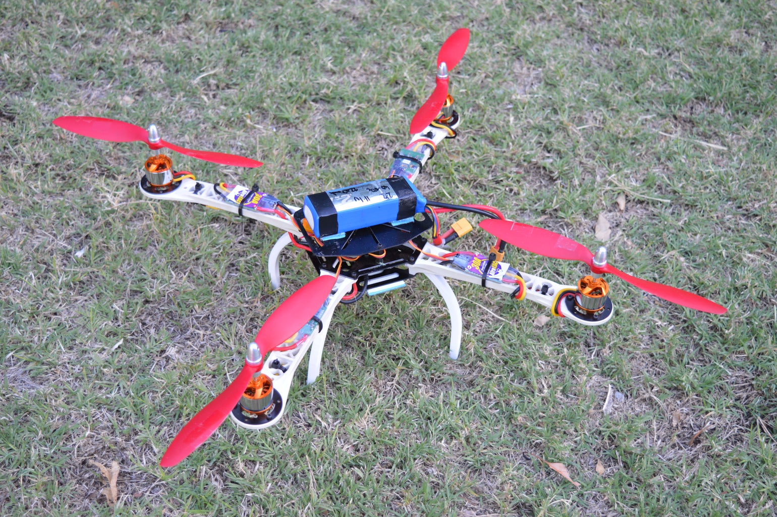 DIY Quadcopter for Beginners : 5 Steps Circuit Diagram
