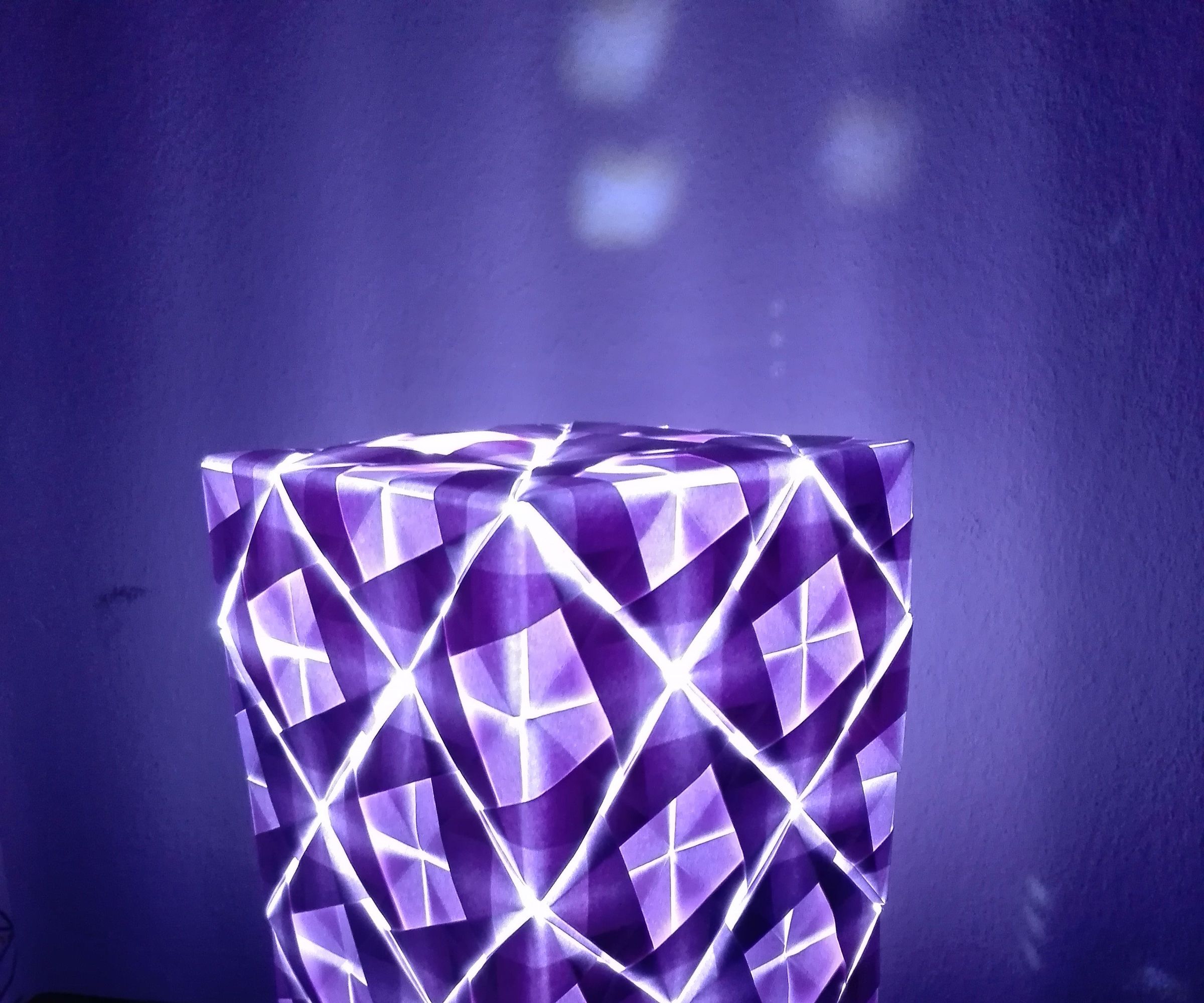 Origami Sonobe Lamp