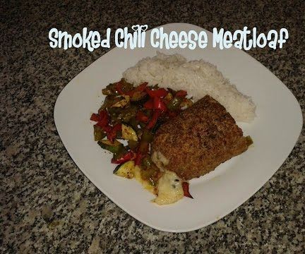 Smoked Chili Cheese Meatloaf Recipe