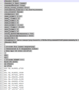 Adjust the G-Code to Work With the Snapmaker Laser Module