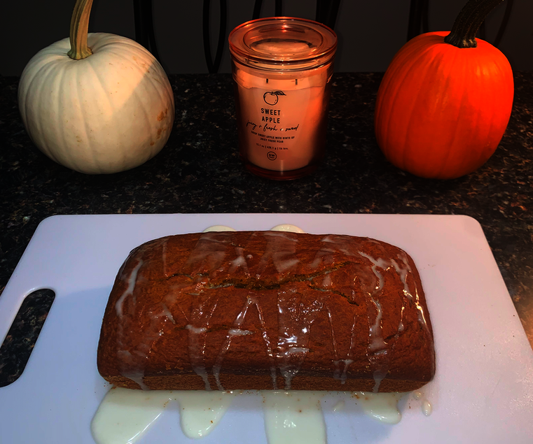 Simple Autumn Pumpkin Loaf