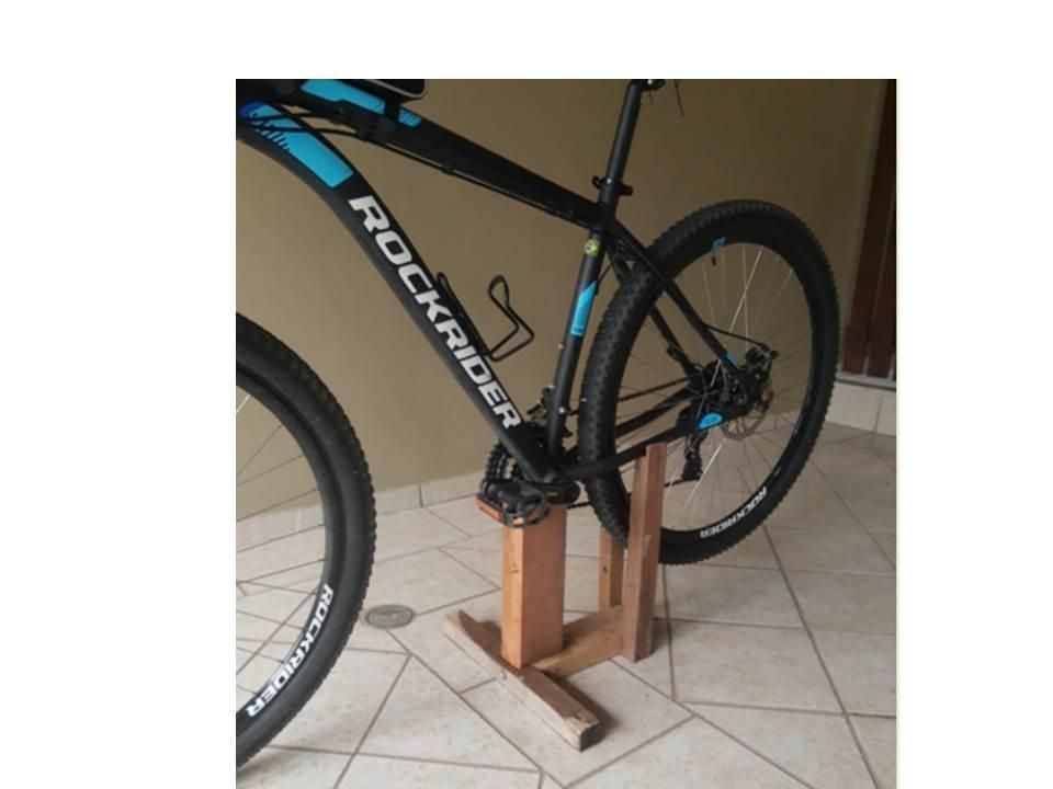 Bicycle Chain Lubrication Support and Stand