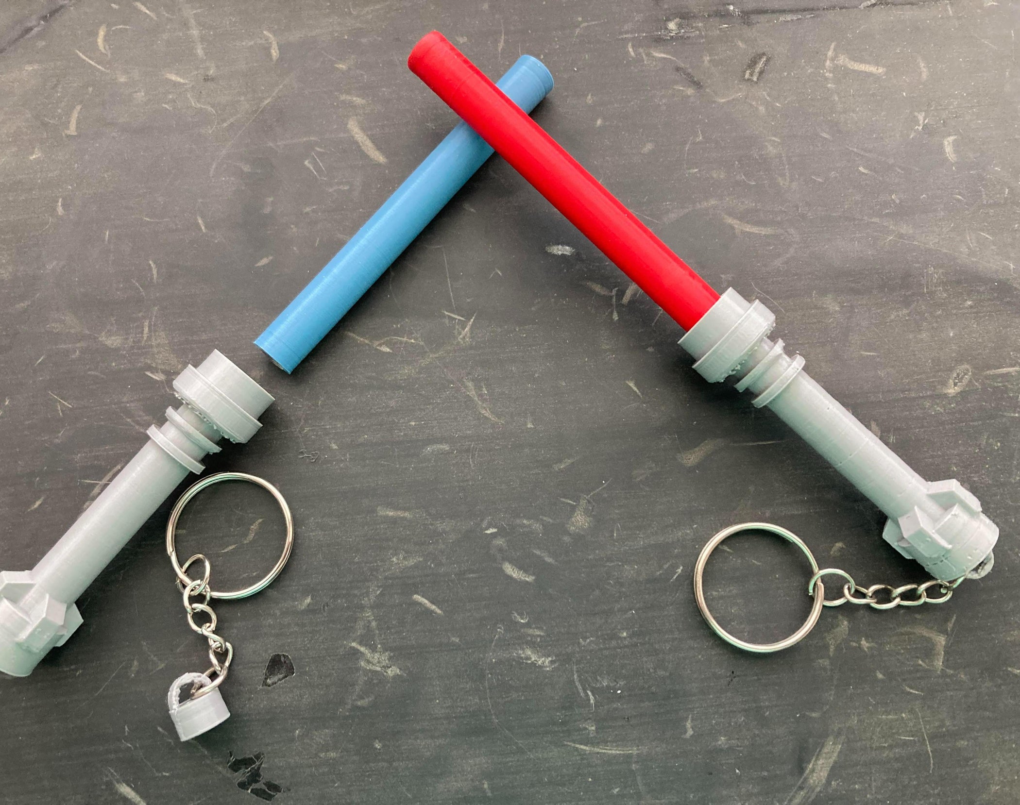 Lego Lightsaber Keychain That Can Disassemble Instructables