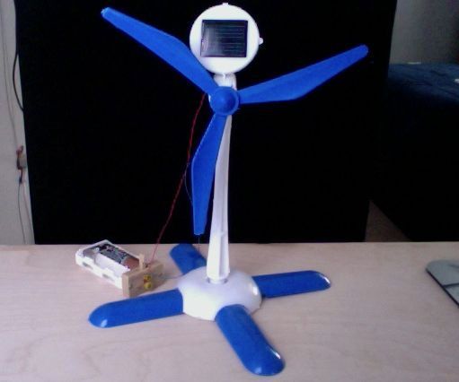 Solar-Powered Windmill