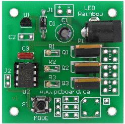 LED Rainbow - RGB LED PWM Controller Construction - Easy to Build : 15 ...
