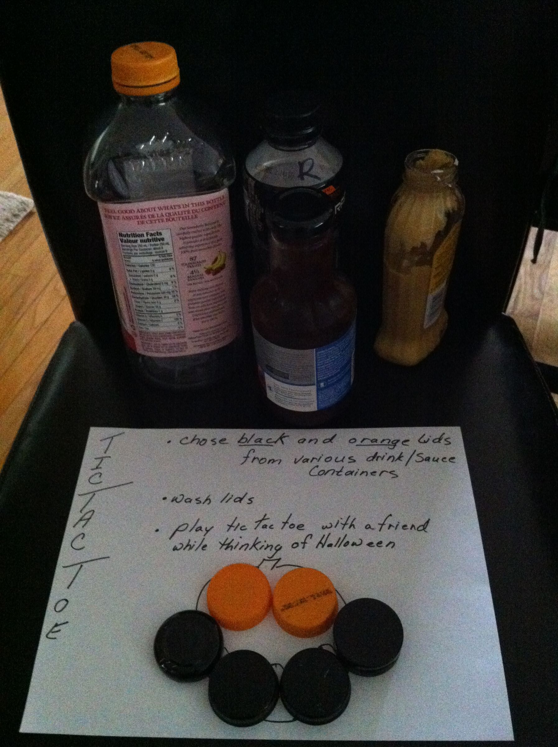 Halloween Tic Tac Toe (recycled Stuff)