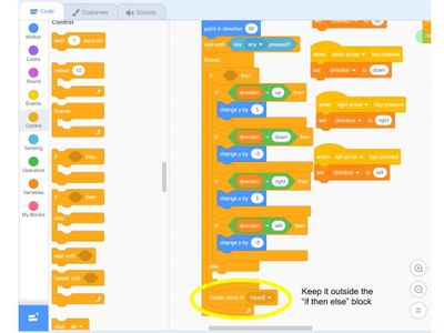 Simple Scratch Game Code How to Code a Snake Game on Scratch : 15 Steps (with Pictures ...