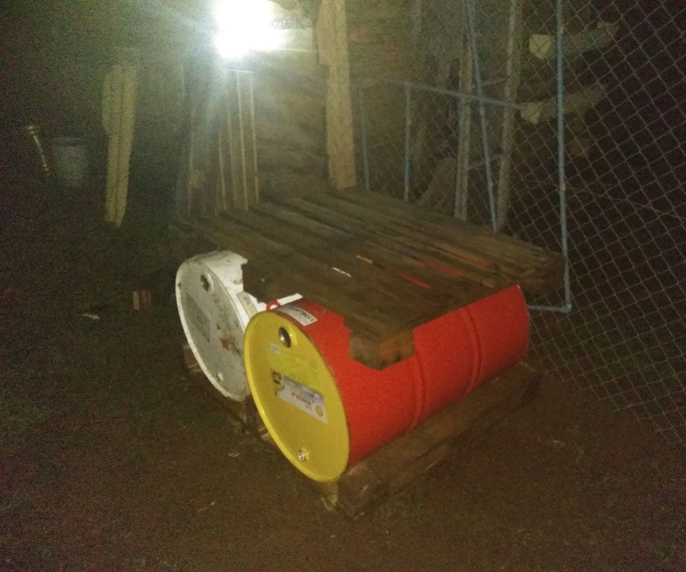 Colector De Agua Con Tambores De 200lts Y 2 Pallets