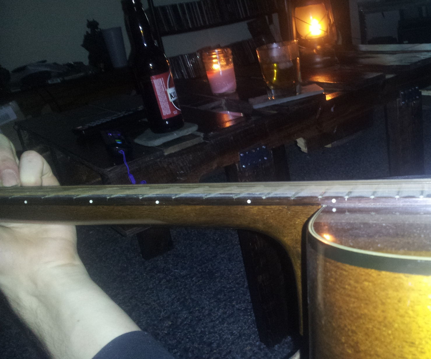 Pallet Mirror Coffee Table