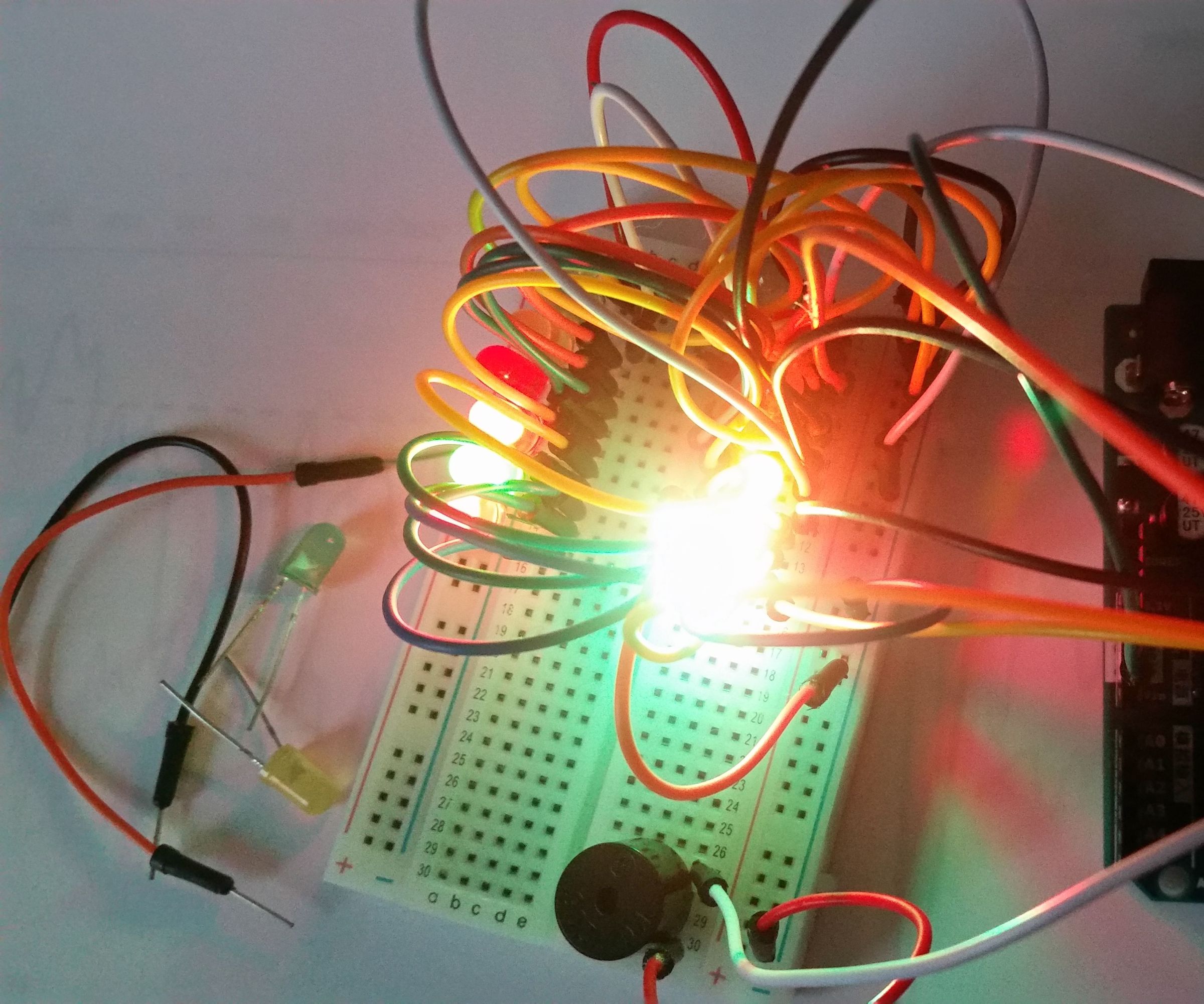 Fur Elise With Flashing Lights