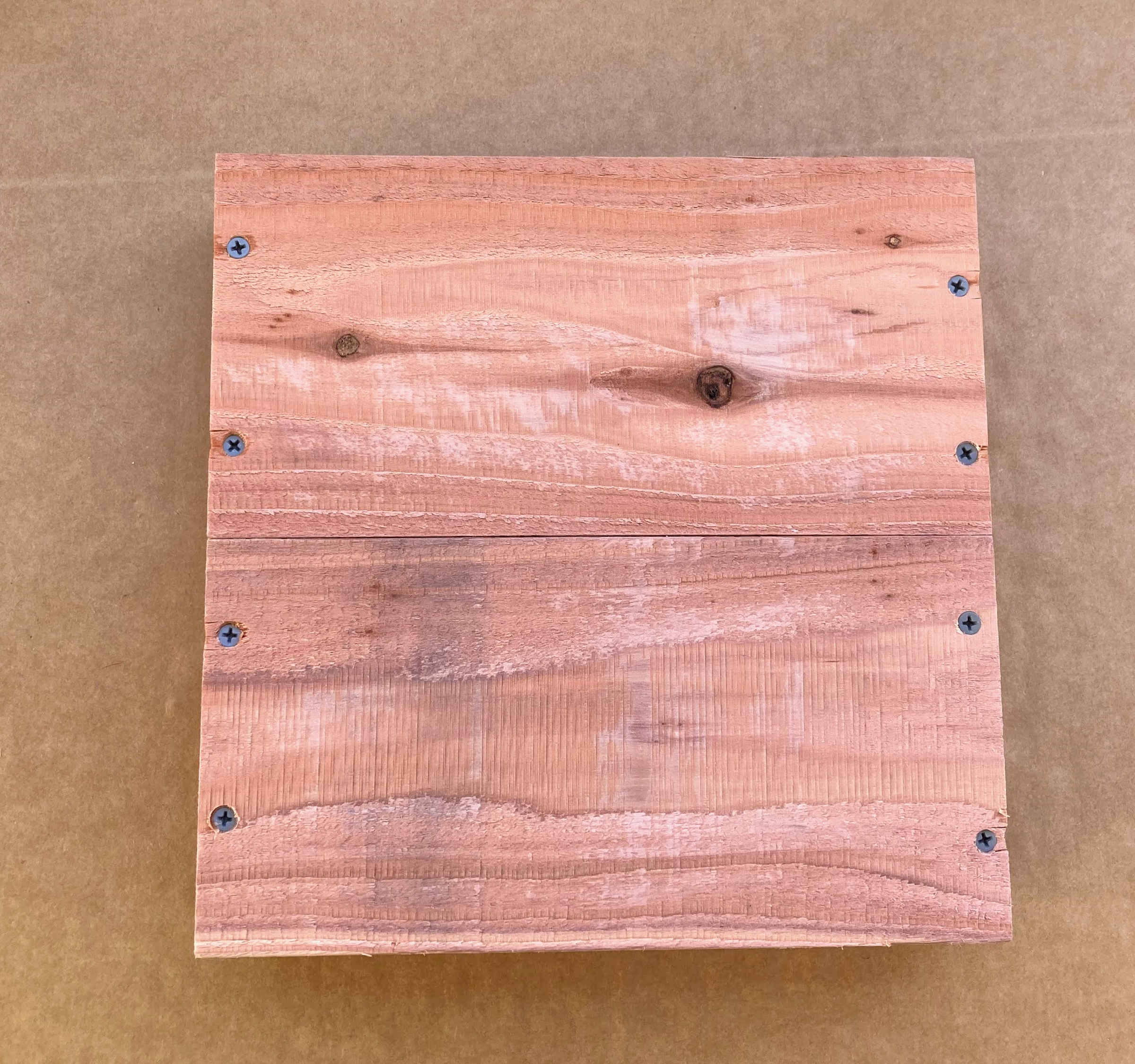 Wood Wall Hanging Box for Succulents 3 Steps (with Pictures