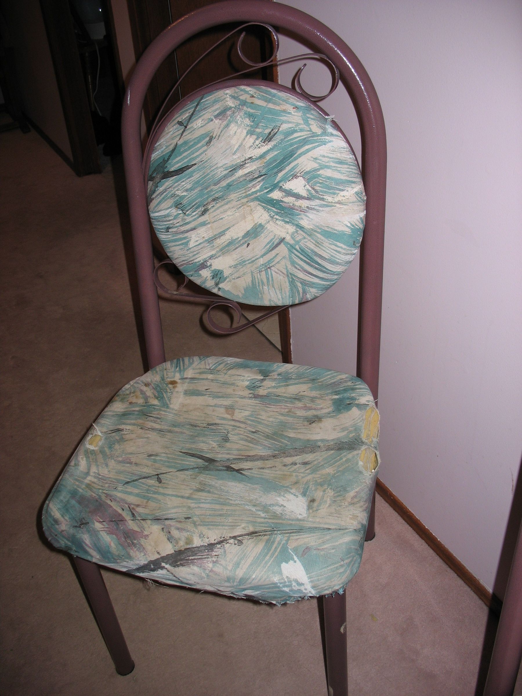 Recovering Kitchen Chairs 5 Steps Instructables