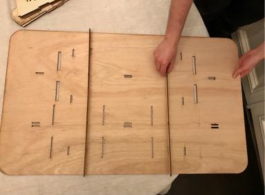 Put the Crosspieces (1/2)