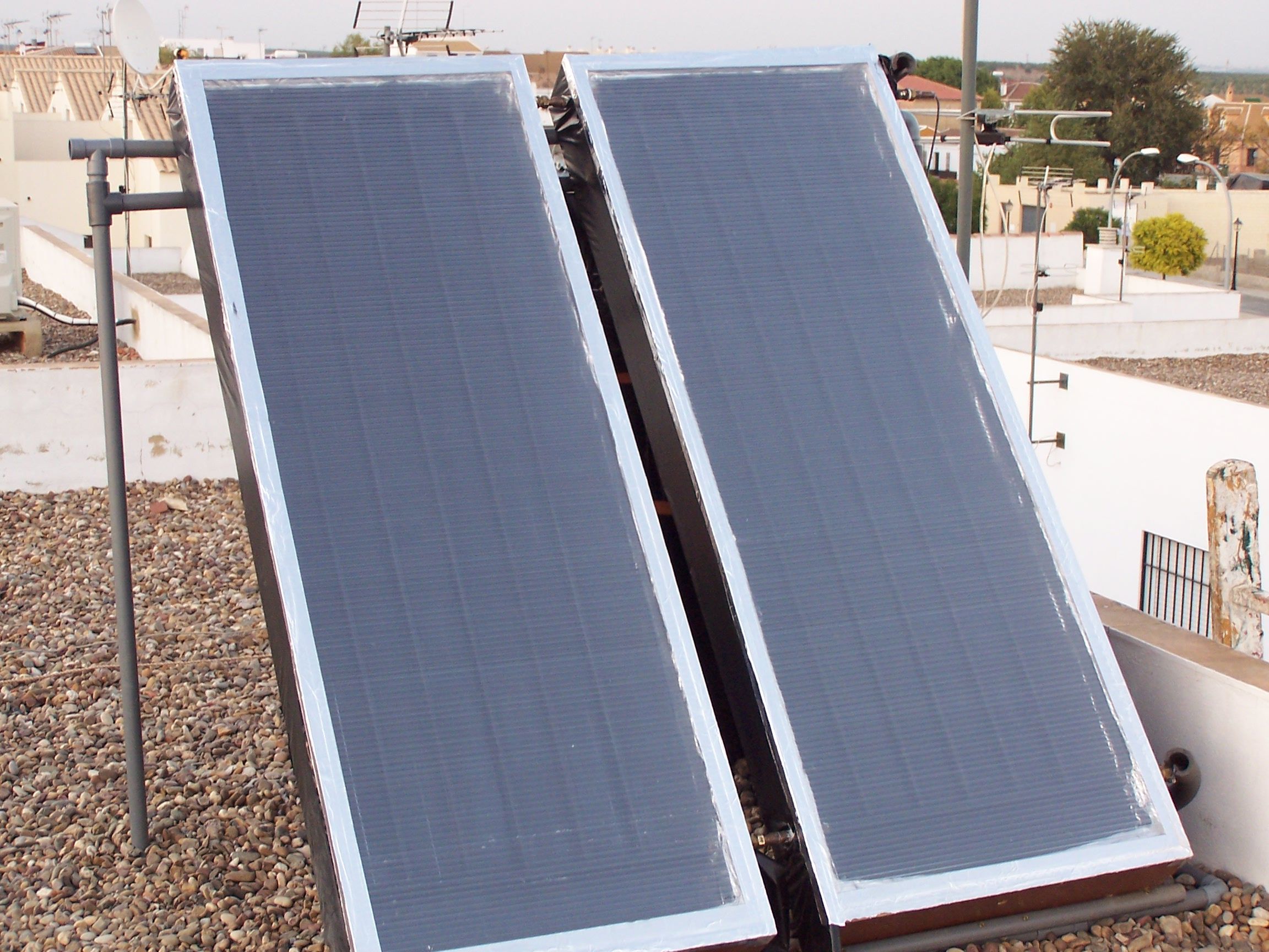 Calentador Solar Casero - Fabricar Calentador Solar Casero De Circulación Forzada