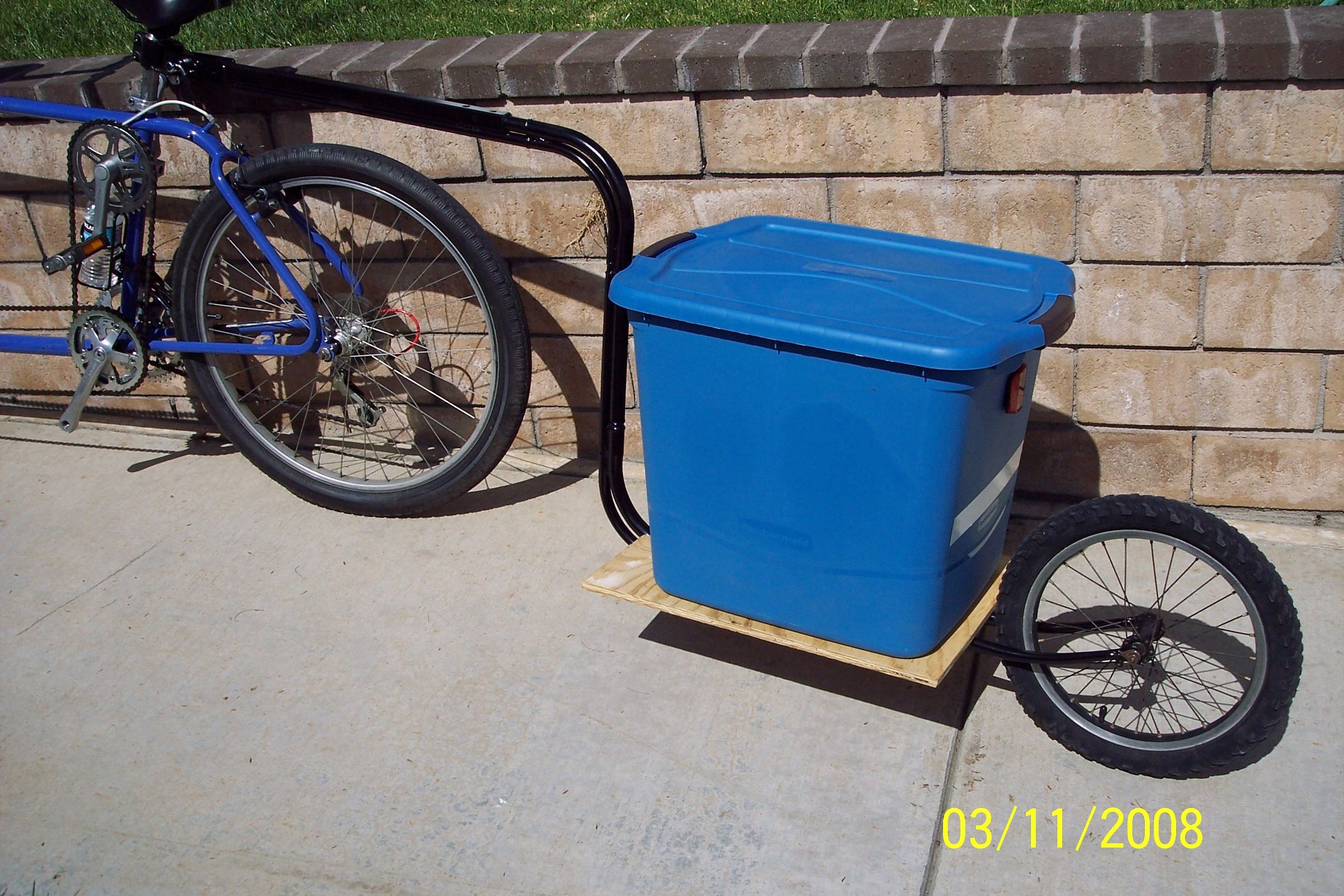 Fast Handling Bike Trailer