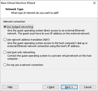Virtual Machine Hardware Configuration