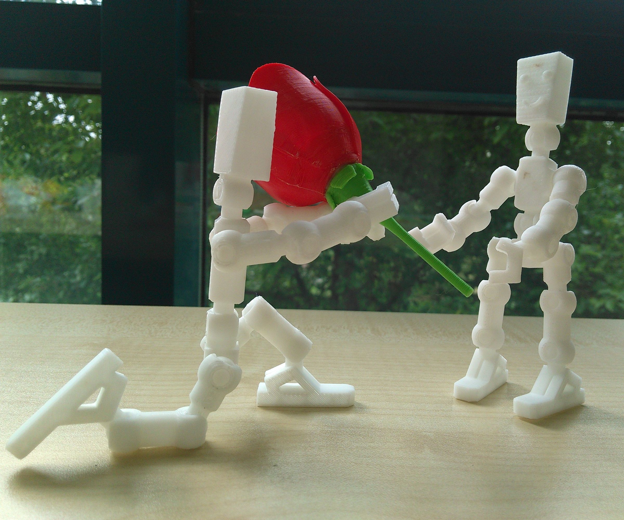 3D Print Skeleton Robot