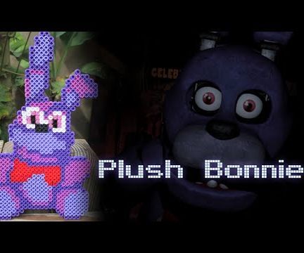 Plush Bonnie From FNAF | Bead Sprites (Perler/Hama Beads)