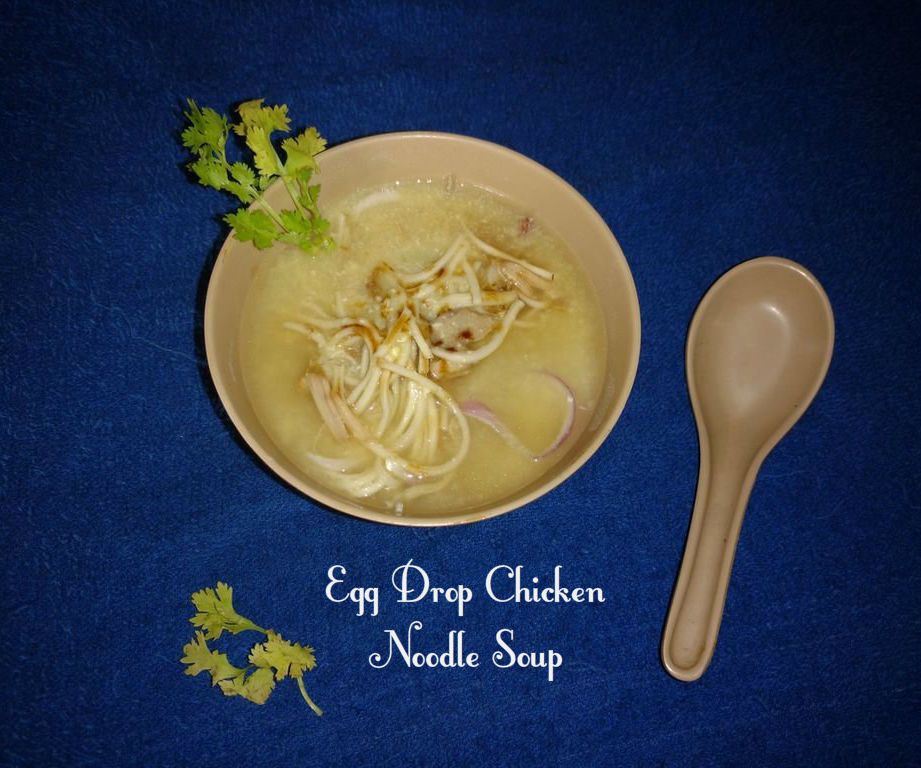 Egg Drop Chicken Noodle Soup