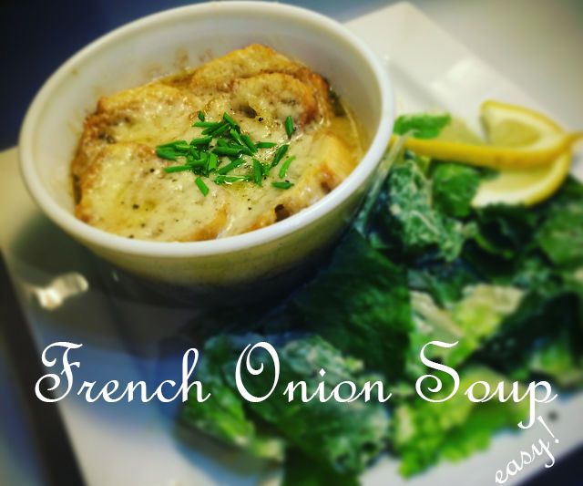 French Onion Soup - an Easy Guide to Make a Single Serving of French Onion Soup