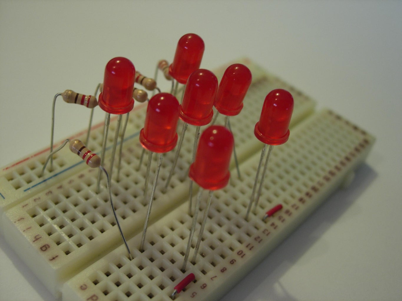 Place the Components on the Breadboard