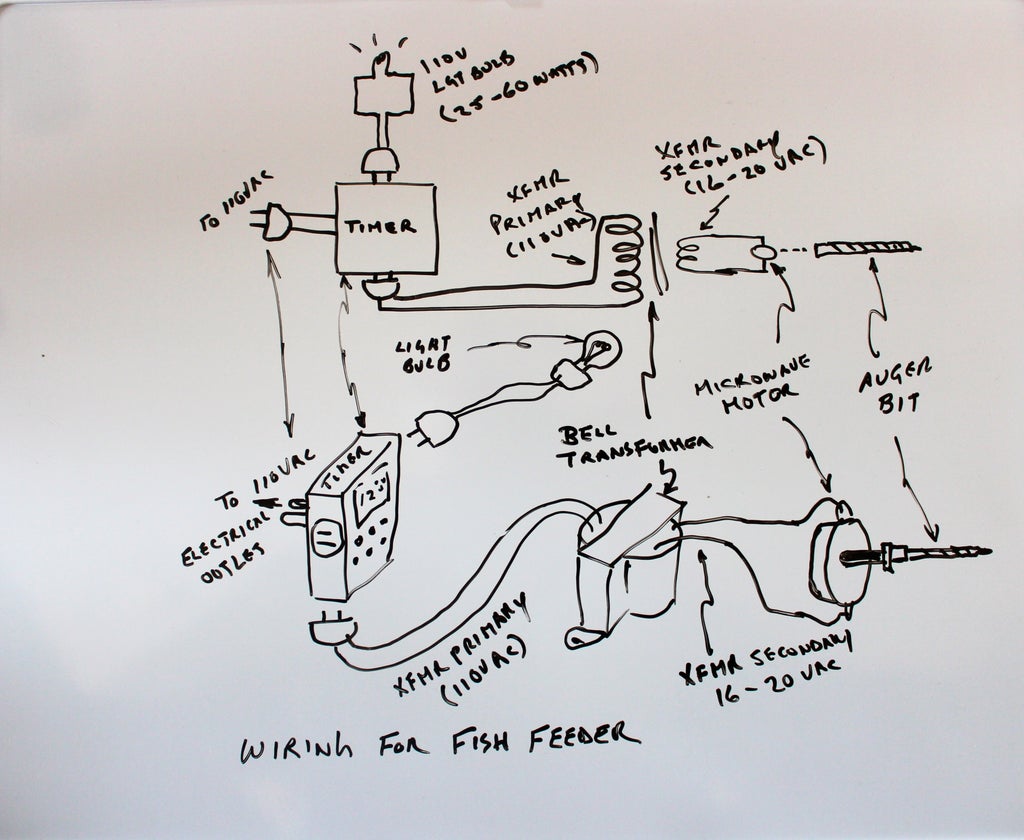 Automatic Pet Feeder : 6 Steps (with Pictures) Circuit Diagram