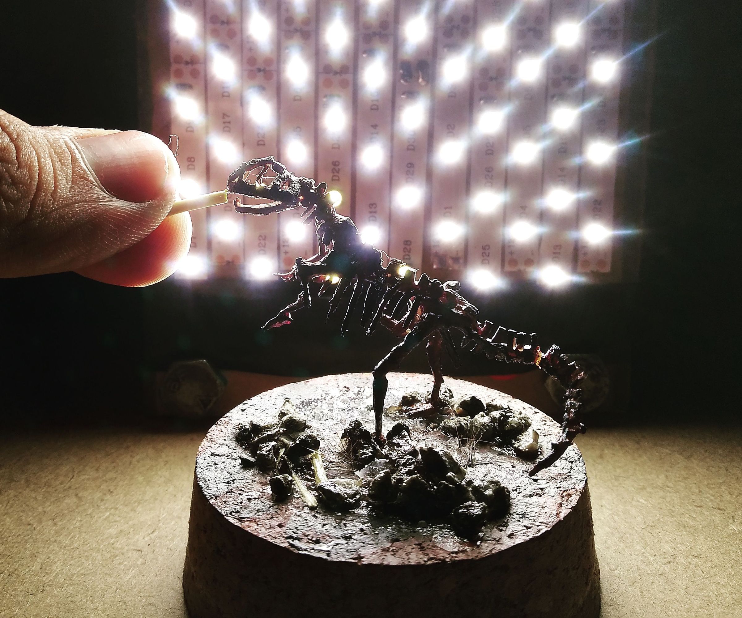 200:1 Miniature T-Rex Skeleton