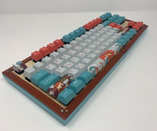 KoiBoard - Fully Customizable Mechanical Keyboard With a Koi!
