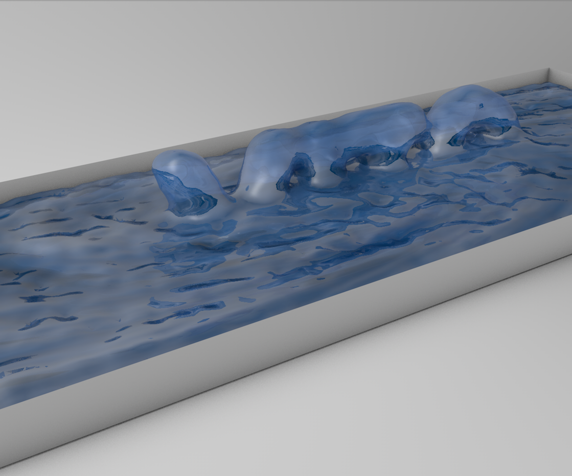 Dissolve Text With Water Simulation Using Cinema 4D Tutorial