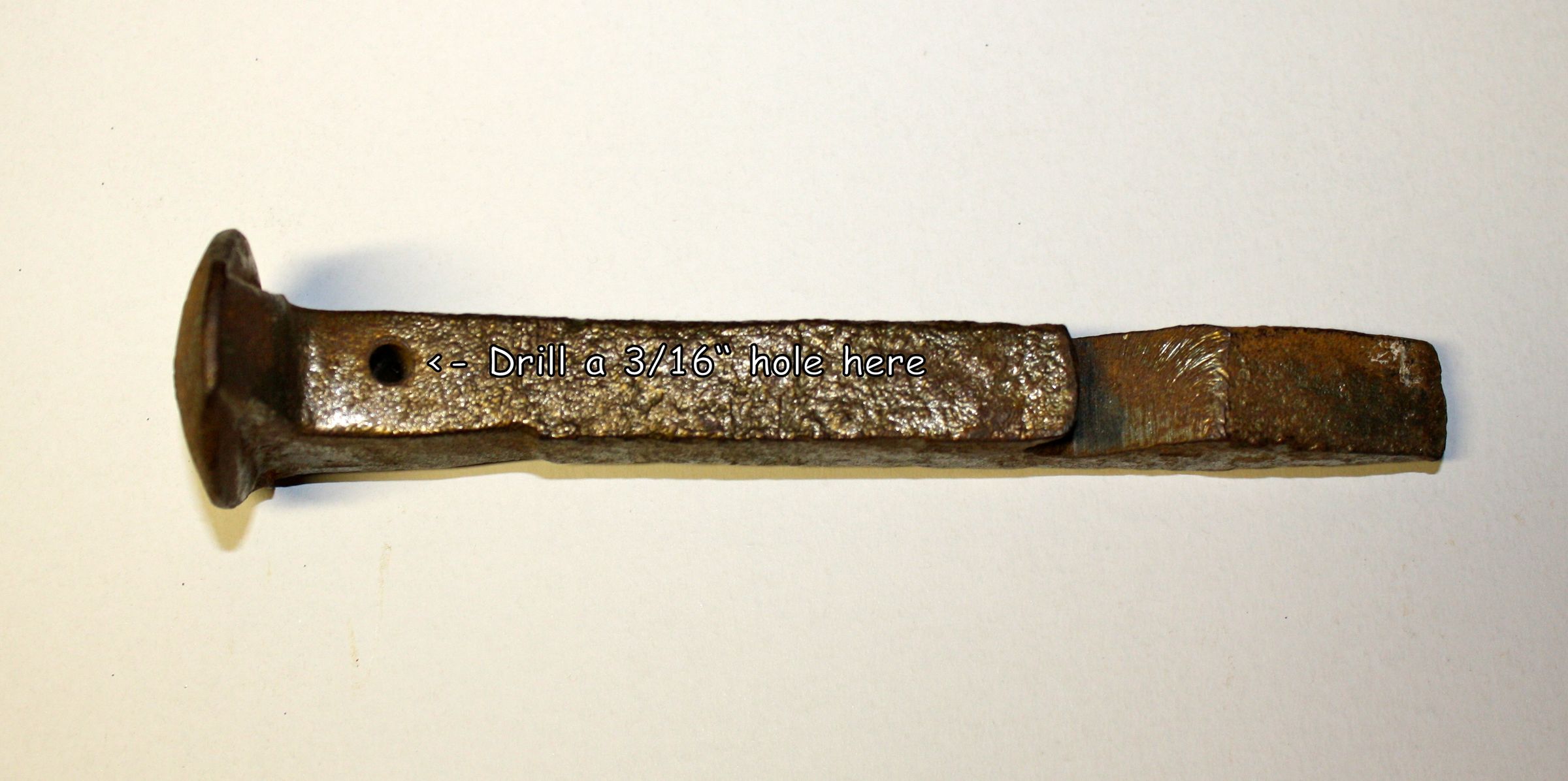 Railroad Spike Bottle Opener Instructables