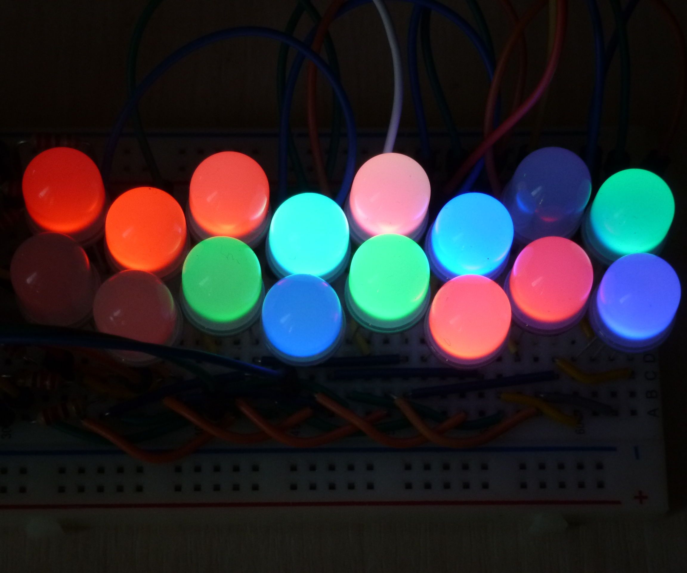 LED Multiplexing 101: 6 and 16 RGB LEDs With Just an Arduino