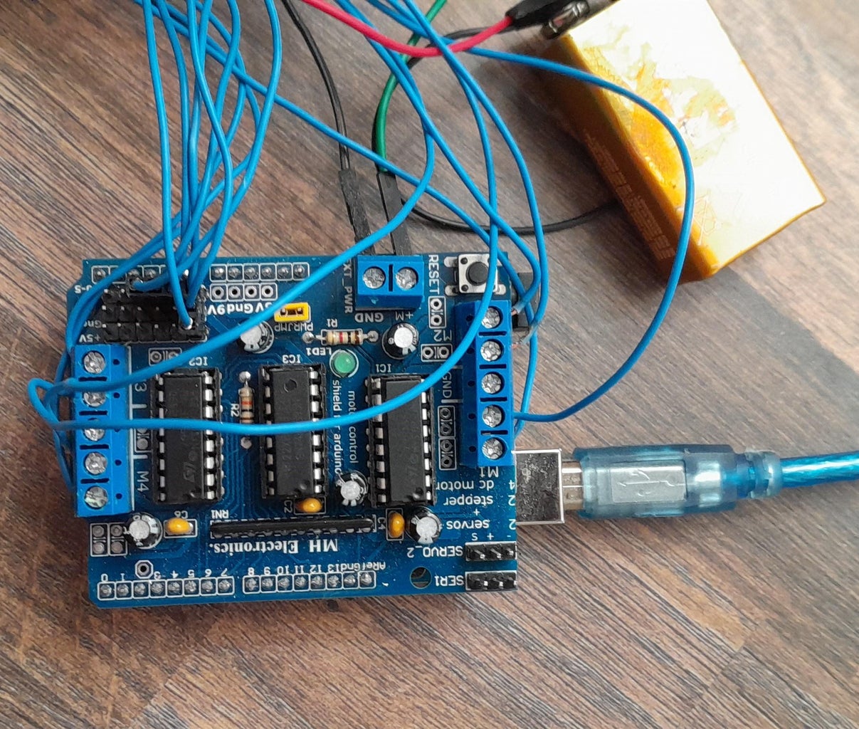 DC Motor Position Control With Potentiometer for Robotic Arm ...