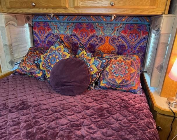 DIY Bohemian Headboard