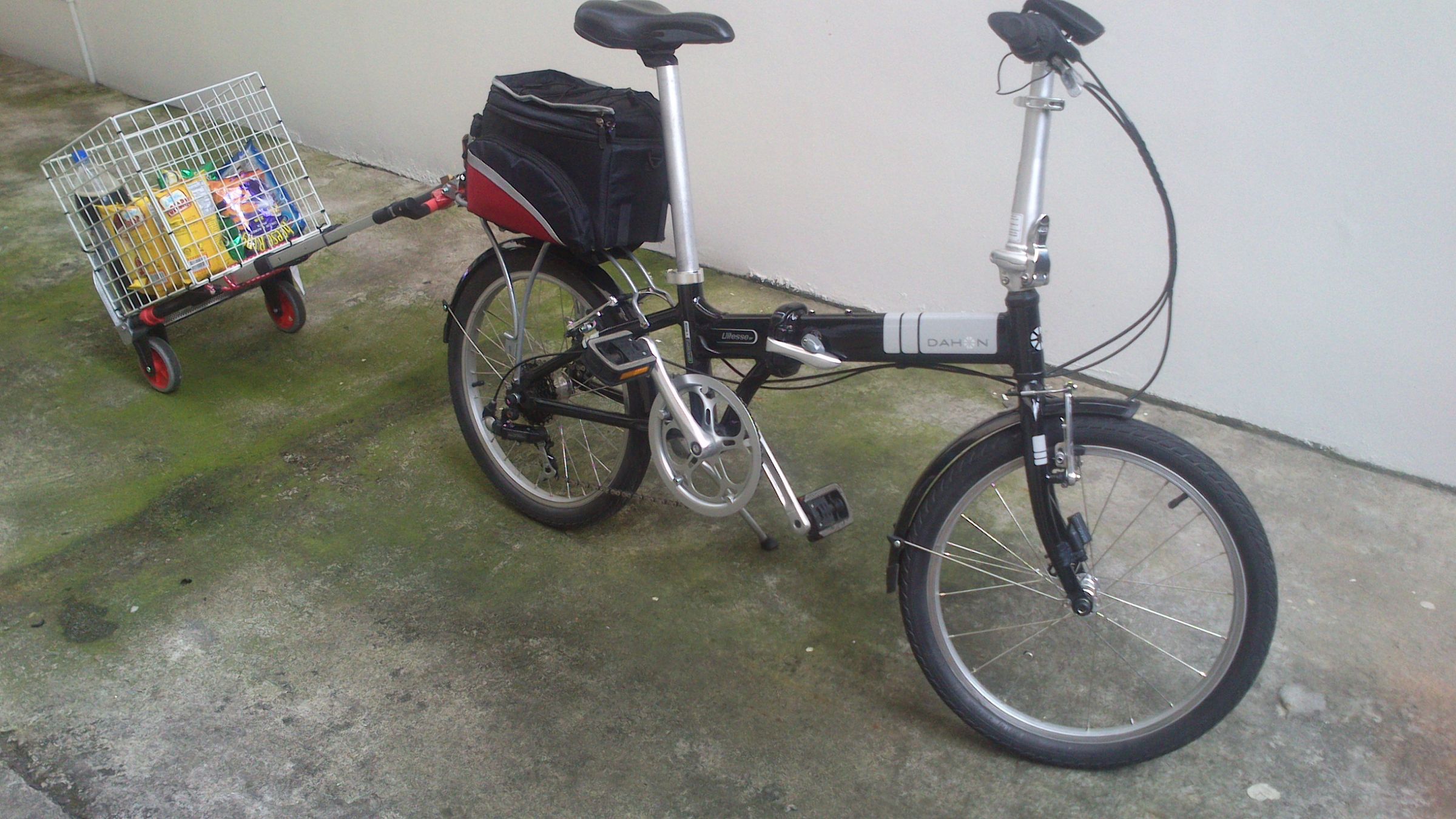 No Weld, Lightweight, Foldable Urban Bike Trailer