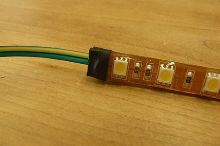 Attaching and Preparing the LED Strip