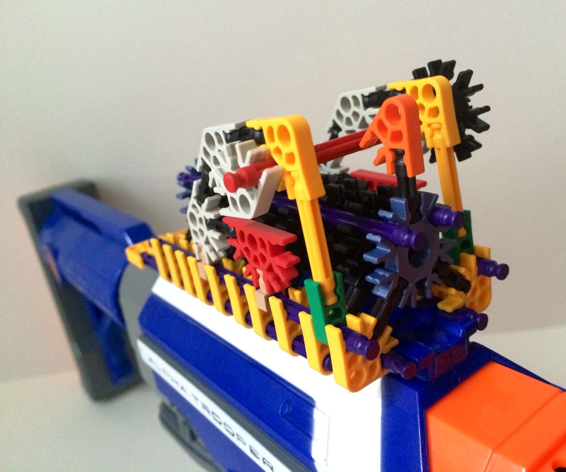 Make a K'nex Custom Attachment for Your Nerf Blaster!