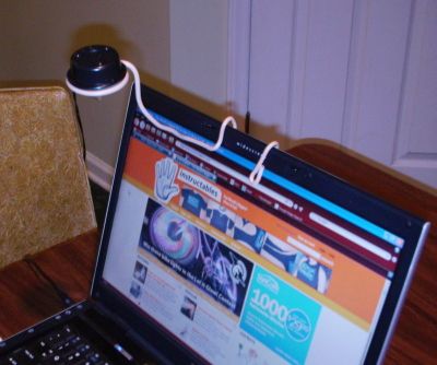 Super easy Laptop light