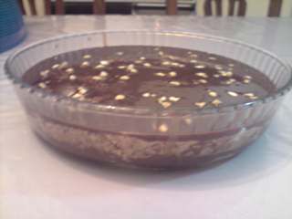Chocolate Top Biscuit Pudding