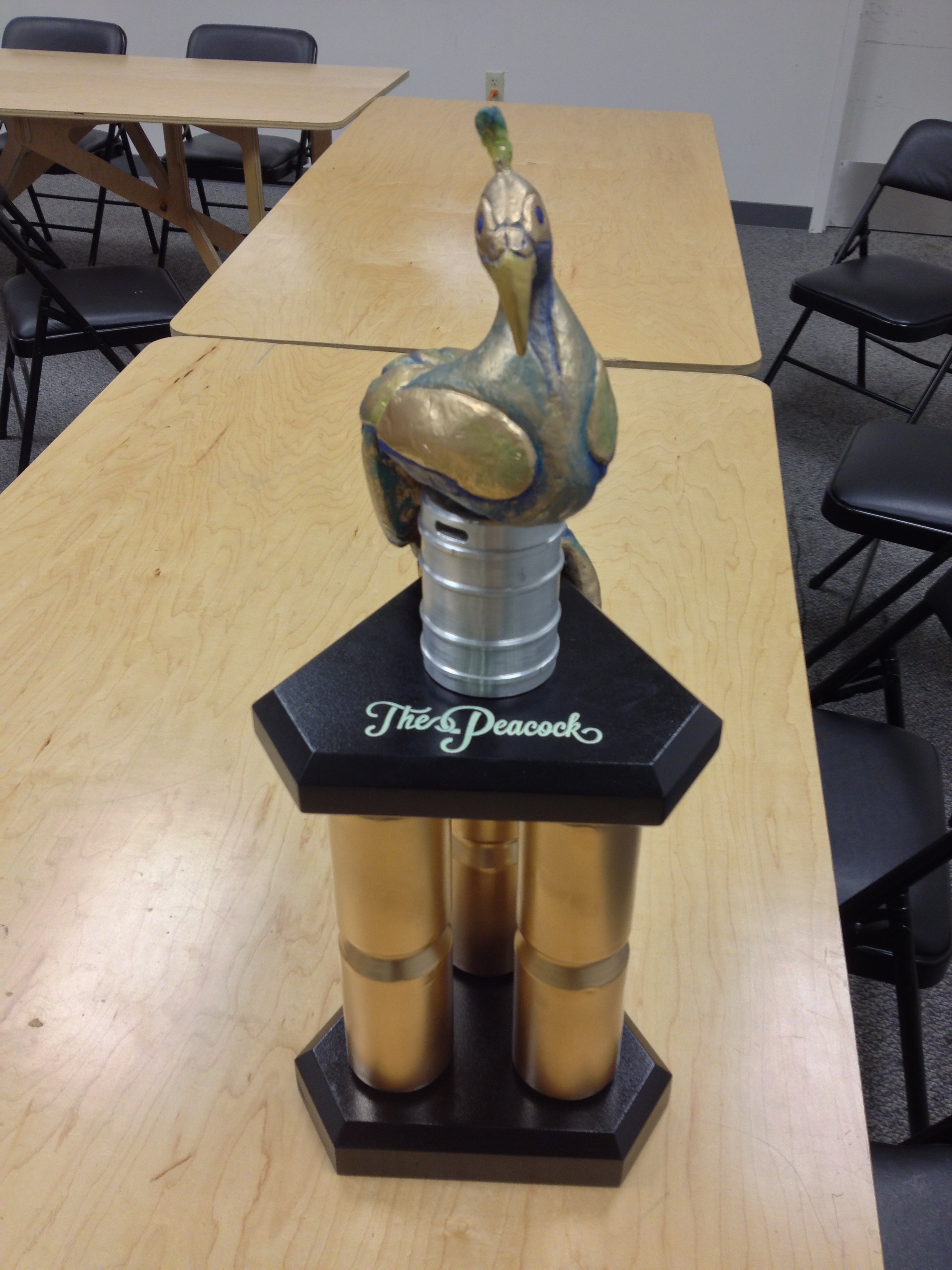 The Peacock - Making of a Trophy