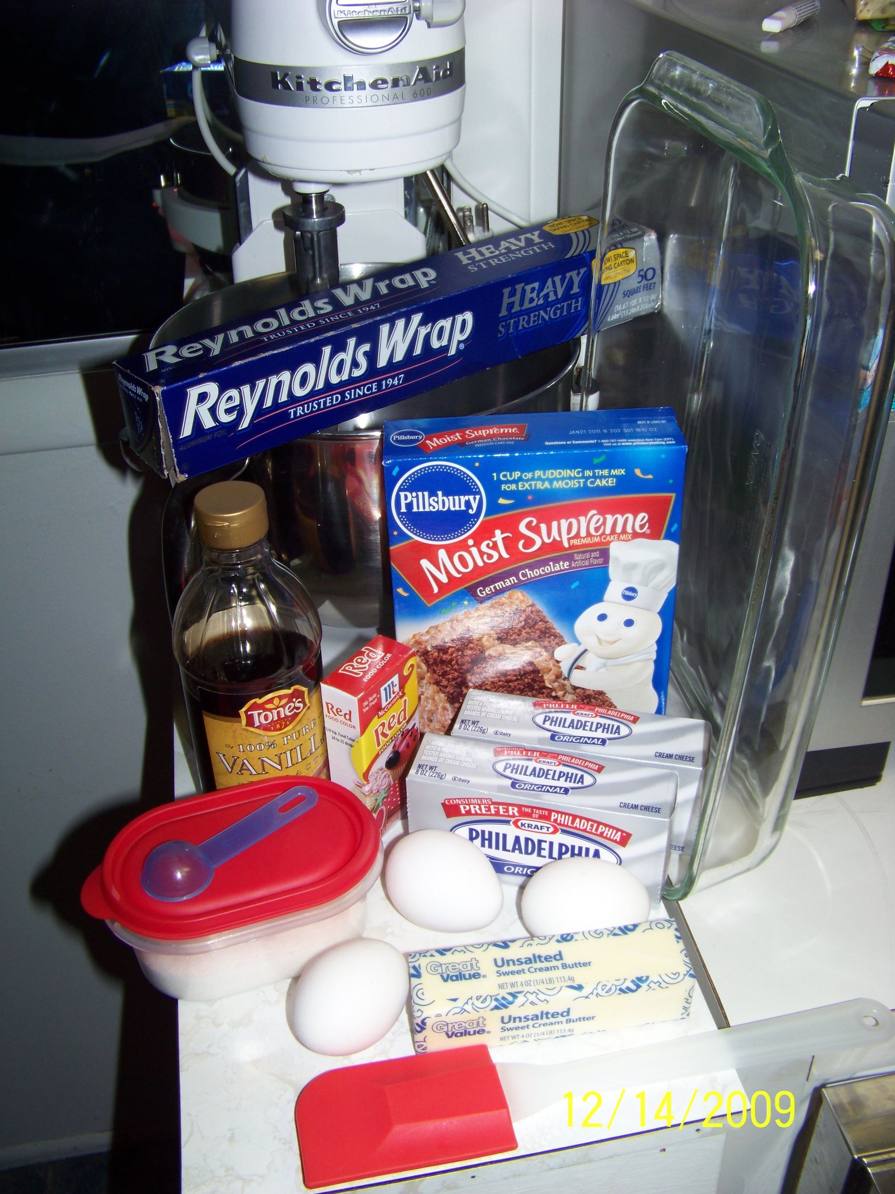 Yummy Red Velvet Bars