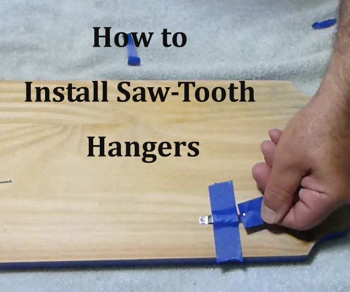 how-to-install-sawtooth-hangers-trick-6-steps-instructables