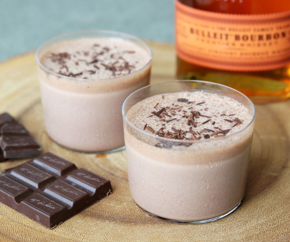 Bourbon Chocolate Milkshake