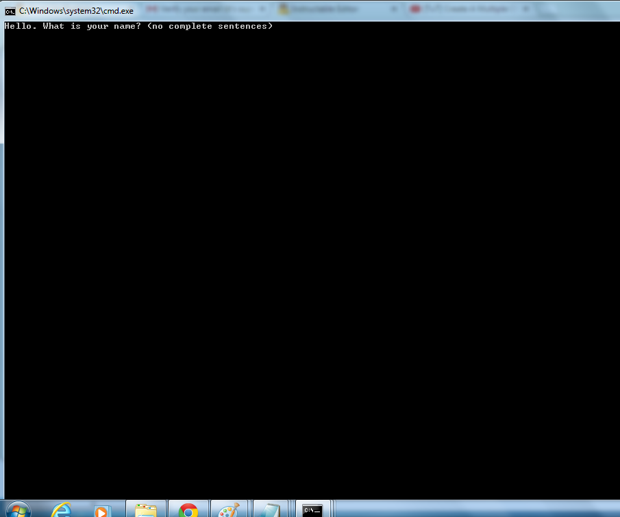 Simple Batch File "Me" Quiz