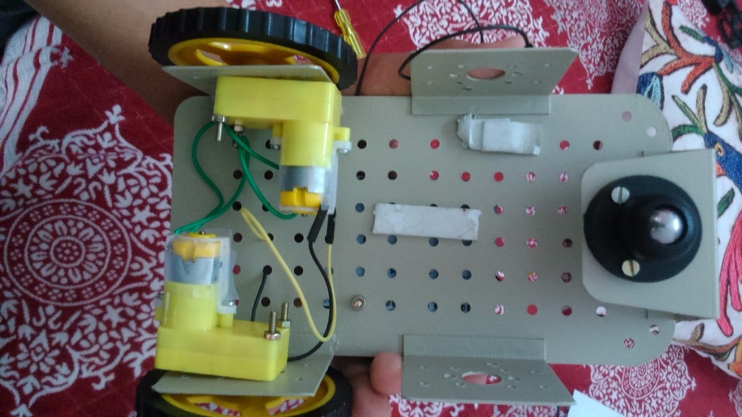 Mounting the Arduino + Motor Shield + Receiver on the Chassis